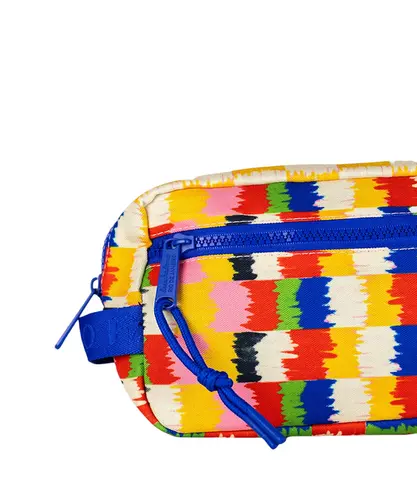 Necessaire Farm Amo Quadriculado Bosque dos Passaros