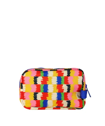 Necessaire Farm Amo Quadriculado Bosque dos Passaros