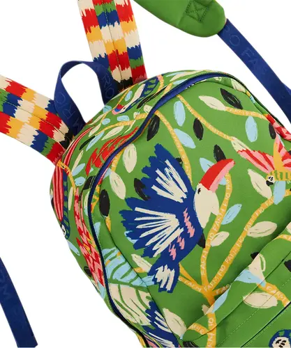Mochila Xodó Bosque Dos Passaros Verde
