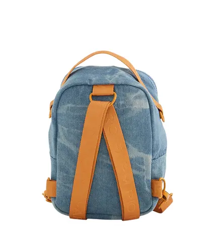 Mochila Farm Borogodó Patch Rio Azul Jeans