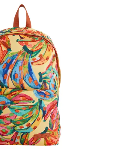 Mochila Xodó Cor De Banana Amarelo
