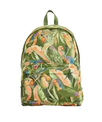 Mochila Farm Xodó Floresta De Passarinho