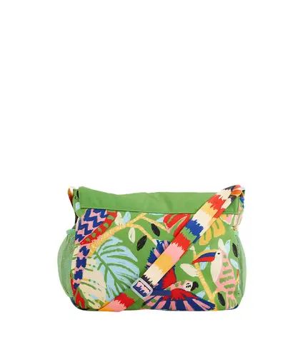 Bolsa Transversal Brisa Bosque Dos Passaros Verde