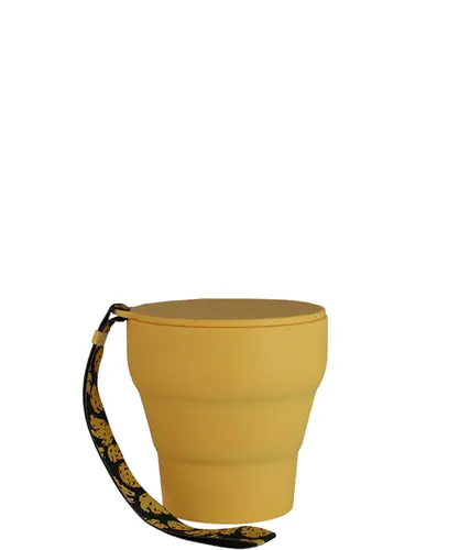 Copo Farm Vai e Vem Amarelo 300ML