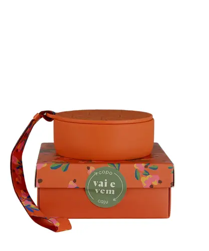 Copo Farm Vai e Vem Laranja 300ML