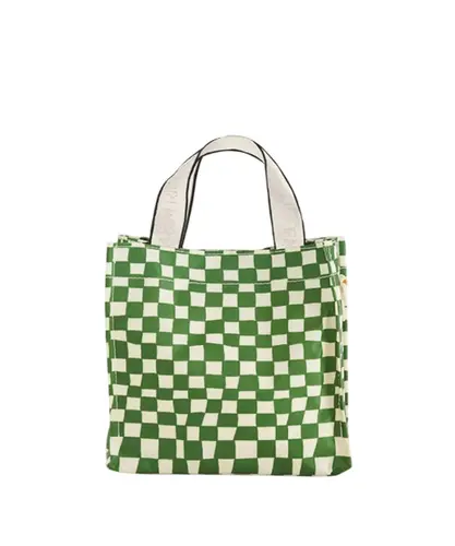 Bolsa Farm Mimo Quadriculado Sonho Verde