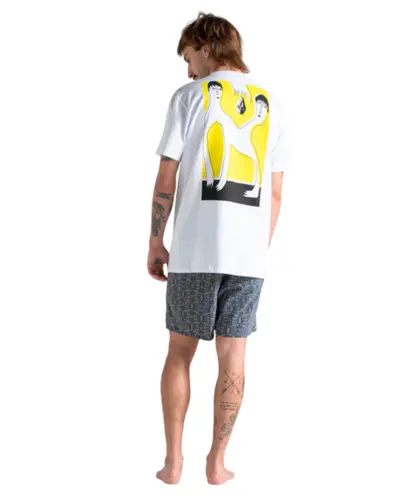 Camiseta Volcom Face to Face Branco