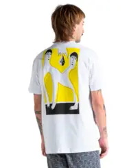 Camiseta Volcom Face to Face Branco