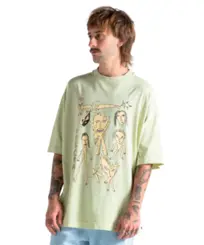 Camiseta Volcom Cosmic Bixo Verde