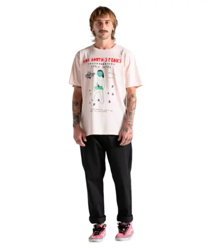 Camiseta Volcom Earth Speaks Rosa