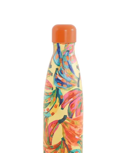 Garrafa Farm Glub Glub Cor de Banana 500ML