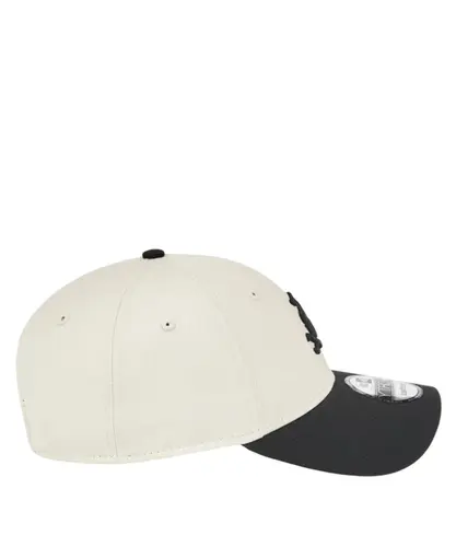 Boné New Era 9Forty Colour Block Chiwhi Cinza Preto