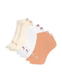 Meia Puma Sapatilha Esportiva Feminina Kit 3 Pares