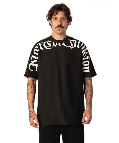 Camiseta MCD Box Fit MJ Caligraffiti Preto