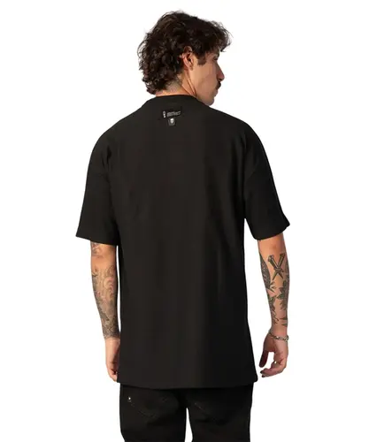 Camiseta MCD Box Fit MJ Caligraffiti Preto