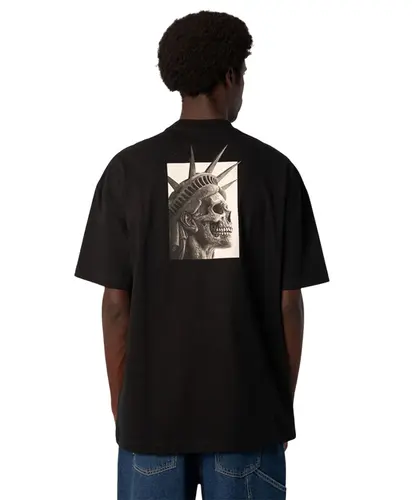 Camiseta MCD Box Fit Statue Of Liberty Preto