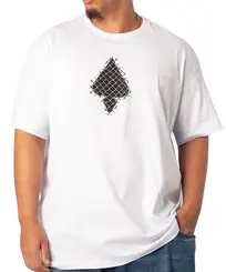 Camiseta MCD Oversized Espada Alambrado Branco