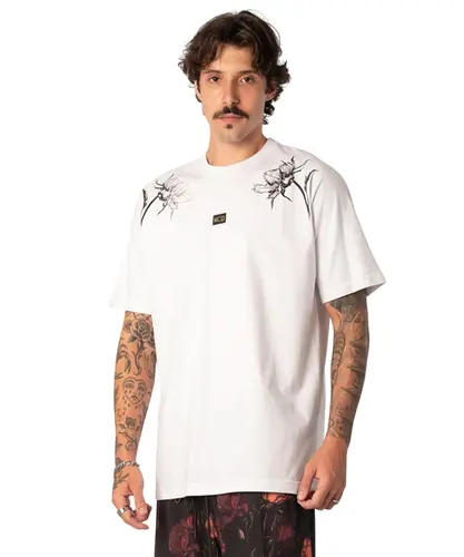 Camiseta MCD Especial Flowers Branco