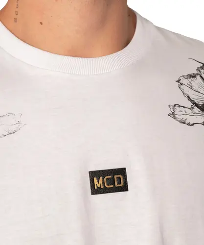 Camiseta MCD Especial Flowers Branco