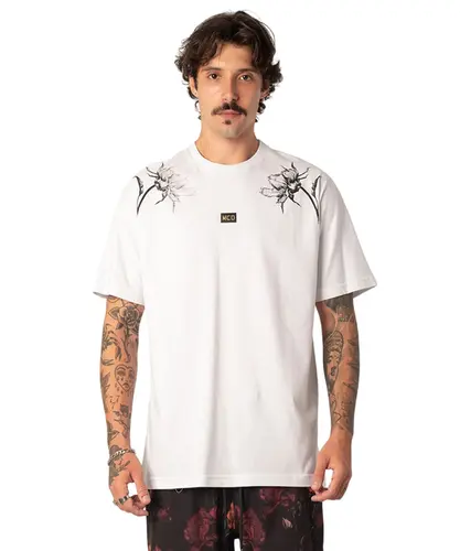 Camiseta MCD Especial Flowers Branco