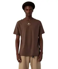 Camiseta MCD Regular Quebrado Marrom Ruina