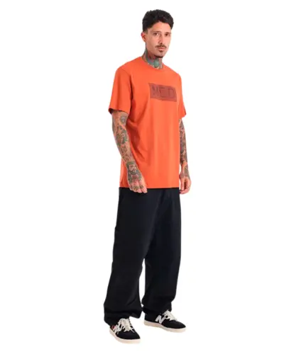 Camiseta MCD Regular Linhas Terracota