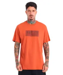Camiseta MCD Regular Linhas Terracota