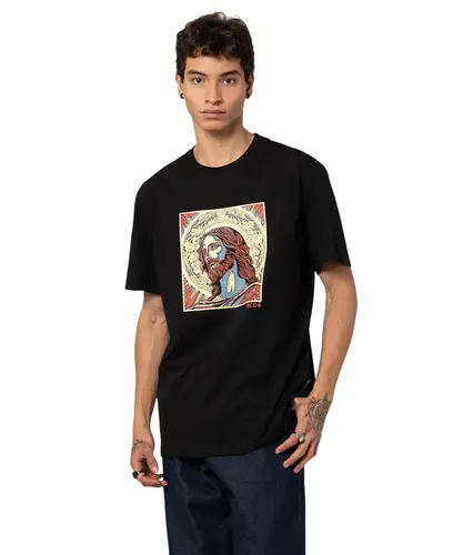 Camiseta MCD Regular Cristo Preto