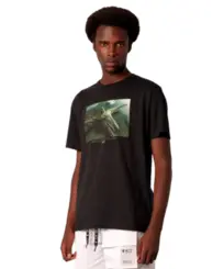Camiseta MCD Regular Cristo Preto
