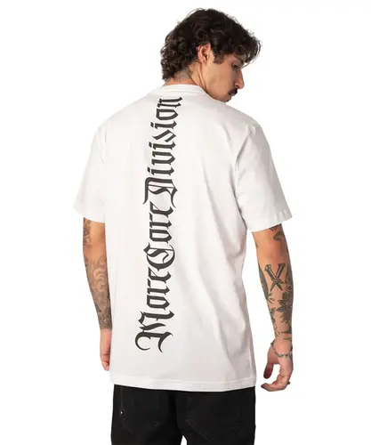 Camiseta MCD Regular Espada Caligrafiti Branco