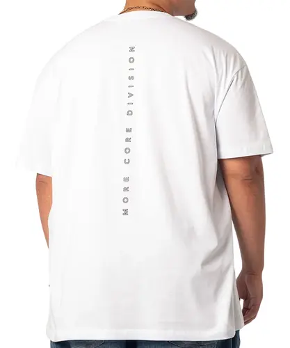 Camiseta MCD Oversized More Core Division Rel Branco
