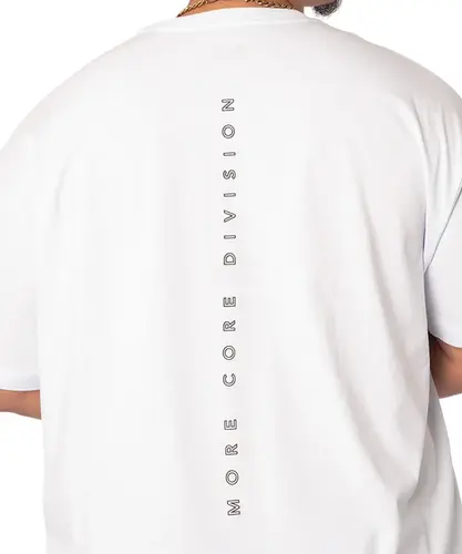 Camiseta MCD Oversized More Core Division Rel Branco