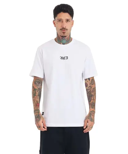Camiseta MCD Especial Manga Japonesa Caligraffiti Branco