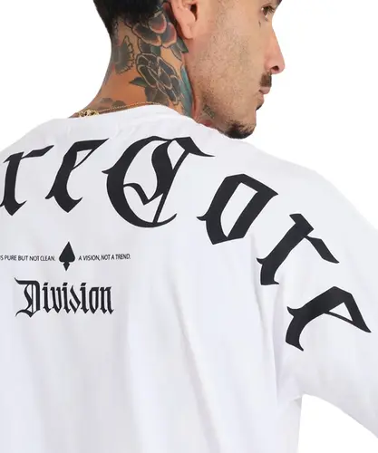 Camiseta MCD Especial Manga Japonesa Caligraffiti Branco