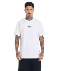 Camiseta MCD Especial Manga Japonesa Caligraffiti Branco