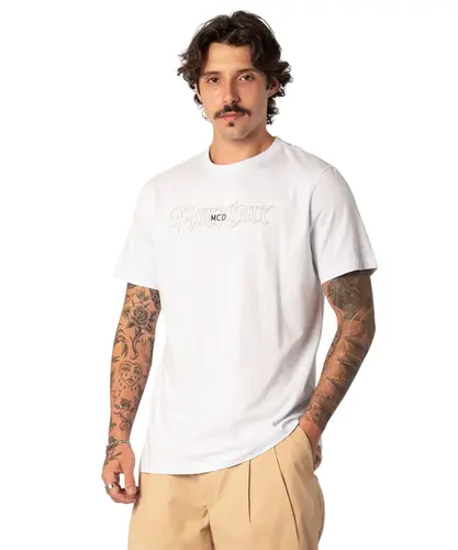 Camiseta MCD Regular Sobreposto MCD Branco