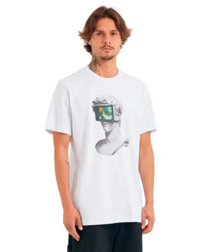 Camista MCD T-Shirt Regular Pane Michelangelo Branco
