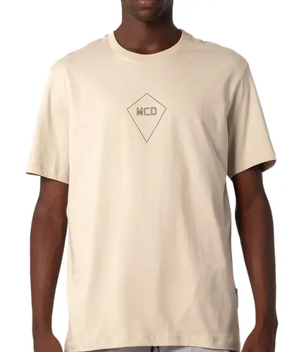Camiseta MCD Regular More Core Division Relev Bege Poeira