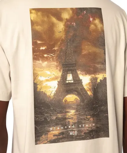 Camiseta MCD Regular Torre Bege Poeira