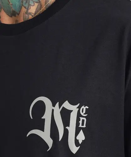 Camiseta MCD Regular Caligrafiti Costas Preto