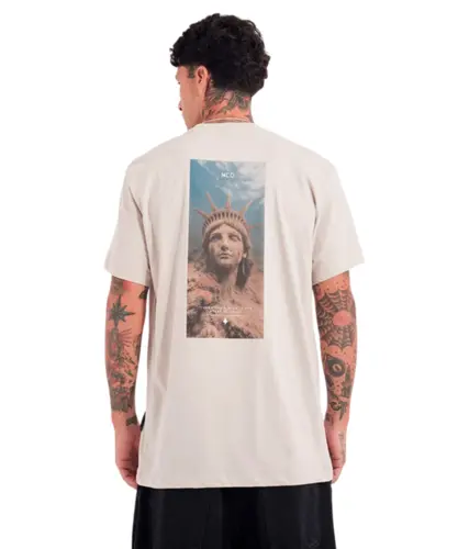Camiseta MCD Regular Estatua Bege Poeira