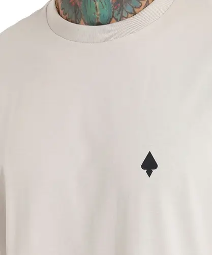 Camiseta MCD Regular Caveira Arame Bege Poeira