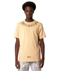 Camiseta MCD Especial Gola Caligraffiti Bege Poeira