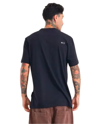 Camiseta MCD Regular Caveira Lateral Preto