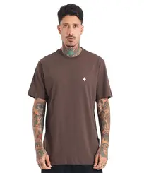Camiseta MCD Regular Caveira Arame Marrom Ruina