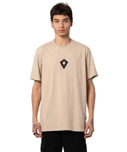 Camiseta MCD Regular Classic Pipa Bege Poeira