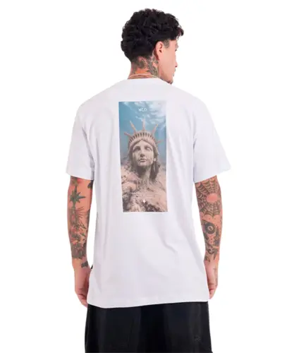 Camiseta MCD Regular Estatua Branco