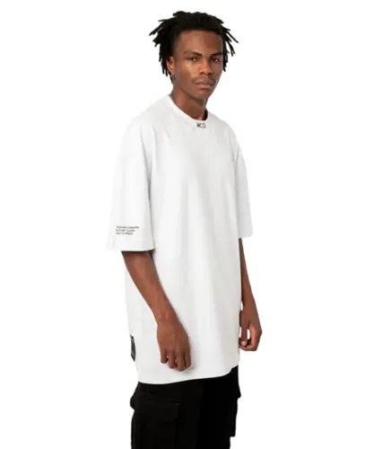 Camiseta MCD Box Fit Gola MCD Branco
