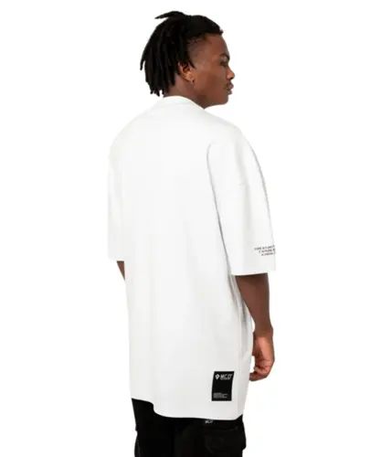 Camiseta MCD Box Fit Gola MCD Branco