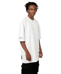 Camiseta MCD Box Fit Gola MCD Branco